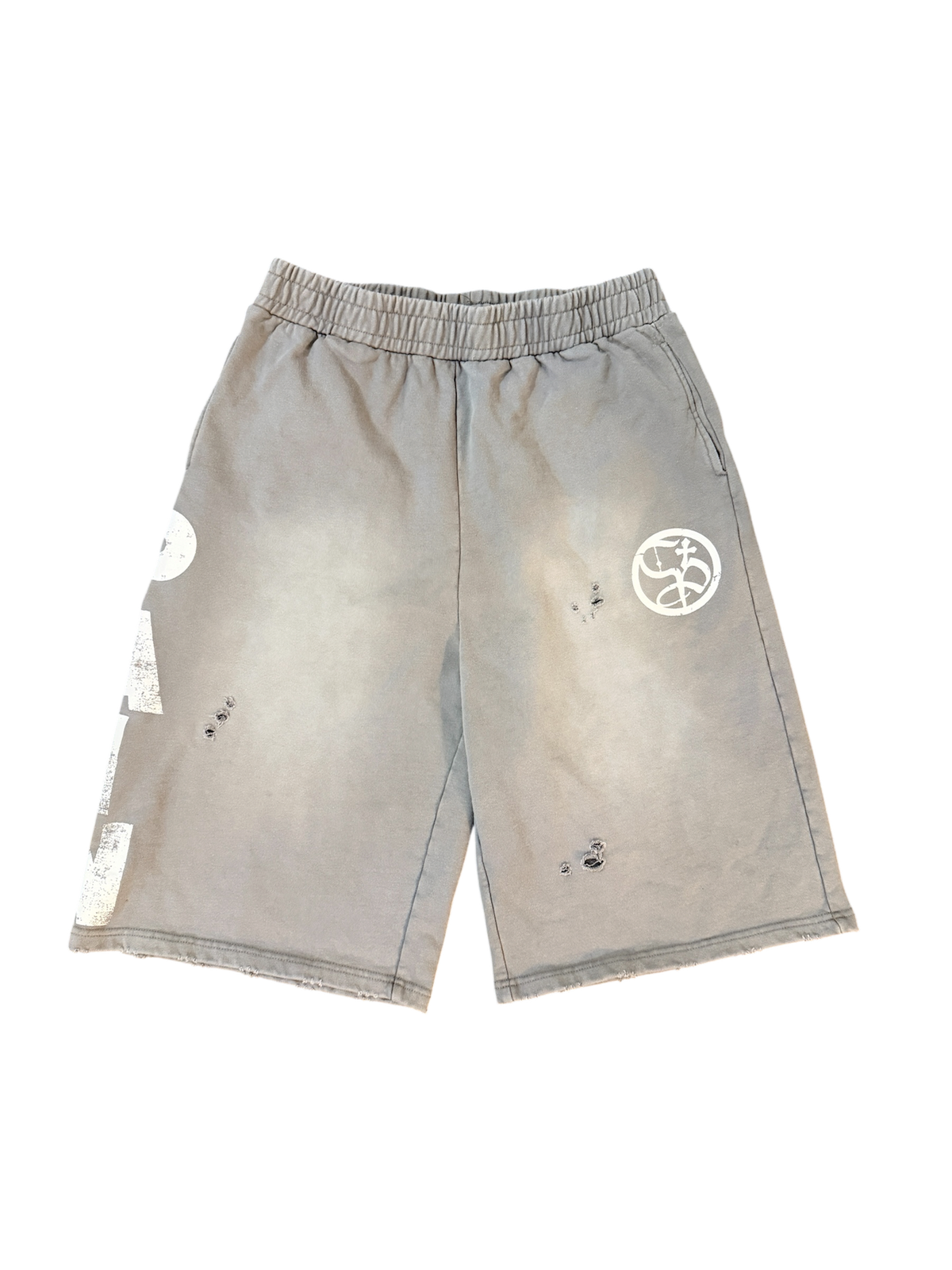 Grey "PAIN" Longshorts